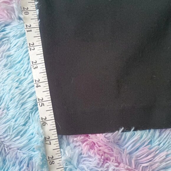 Avenue 18 Petite Plus Womens Trousers Black 1x Dress Pants Zipper Close Pockets - Picture 7 of 9